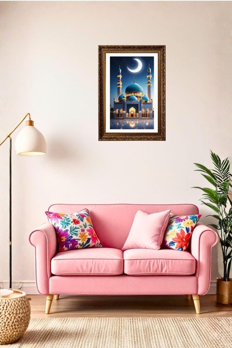 Vertical16X24 Inches Frame Big Photo Frame - 20x28 Inches For Home,Temple & Office Decoration (F10946)