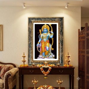 Rama Decorative Photo Frame With White Mount | Premium Wall & Tabletop Picture Frame | Home, Office & Temple Decoration | 10x14 Inch (Pack Of 1) (F32526) Rama Decorative Photo Frame With White Mount | Premium Wall & Tabletop Picture Frame | Home, Office & Temple Decoration | 10x14 Inch (Pack Of 1) (F32526)