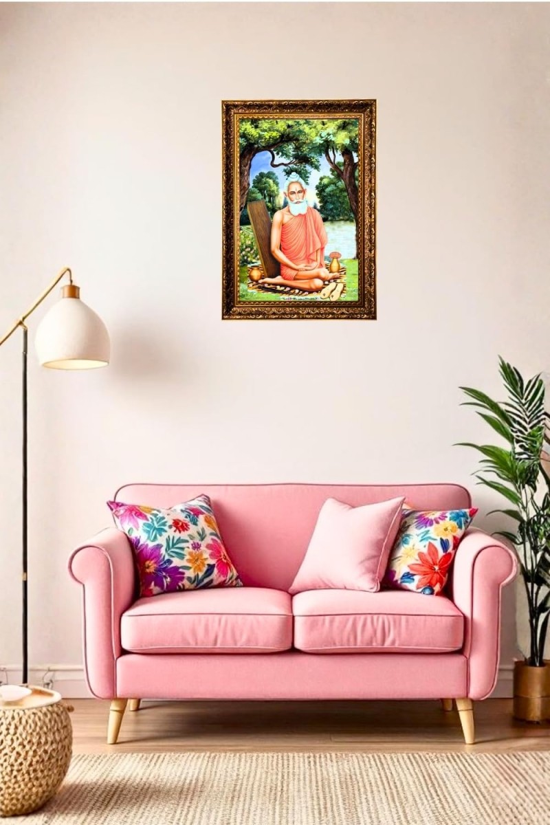 Vertical16X24 Inches Frame Big Photo Frame - 20x28 Inches For Home,Temple & Office Decoration (F10979)