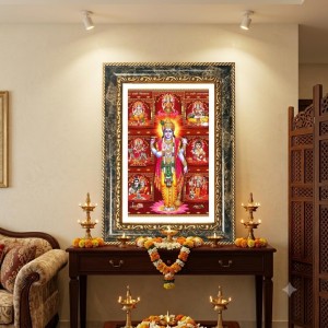 Vishnu Avatars Decorative Photo Frame With White Mount | Premium Wall & Tabletop Picture Frame | Home, Office & Temple Decoration | 10x14 Inch (Pack Of 1) (F33114) Vishnu Avatars Decorative Photo Frame With White Mount | Premium Wall & Tabletop Picture Frame | Home, Office & Temple Decoration | 10x14 Inch (Pack Of 1) (F33114)