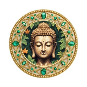 Gautama Buddha Fridge Magnet Wooden | Glossy Sublimation Print | 4x4 Inch | Strong Magnet Back | Decorative Magnet for Fridge, Almirah & Temple Decor (F23758) Gautama Buddha Fridge Magnet Wooden | Glossy Sublimation Print | 4x4 Inch | Strong Magnet Back | Decorative Magnet for Fridge, Almirah & Temple Decor (F23758)