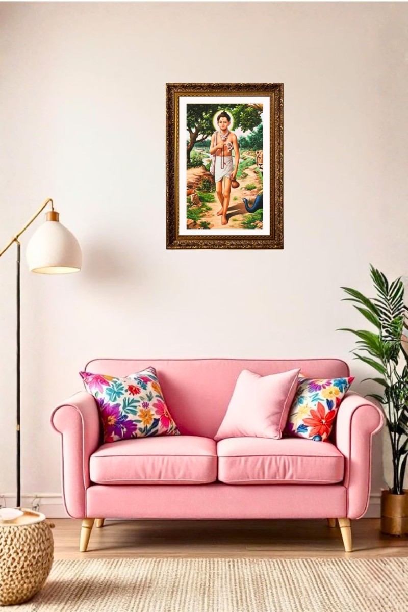 Vertical16X24 Inches Frame Big Photo Frame - 20x28 Inches For Home,Temple & Office Decoration (F10910)