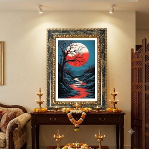 Nature Decorative Photo Frame With White Mount | Premium Wall & Tabletop Picture Frame | Home, Office & Temple Decoration | 8x12 Inch (Pack Of 1) (F32531) Nature Decorative Photo Frame With White Mount | Premium Wall & Tabletop Picture Frame | Home, Office & Temple Decoration | 8x12 Inch (Pack Of 1) (F32531)