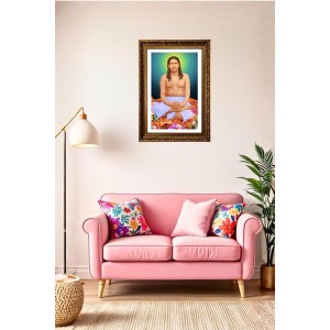 Vertical16X24 Inches Frame Big Photo Frame - 20x28 Inches For Home,Temple & Office Decoration (F10988)