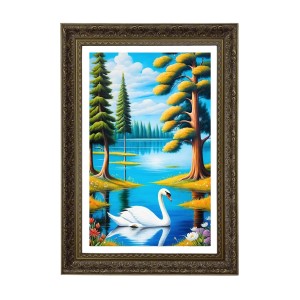 Swan Big Photo Frame - 20x28 Inches For Home,Temple & Office Decoration (F11037) Swan Big Photo Frame - 20x28 Inches For Home,Temple & Office Decoration (F11037)