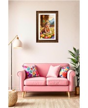 Vertical16X24 Inches Frame Big Photo Frame - 20x28 Inches For Home,Temple & Office Decoration (F10935)