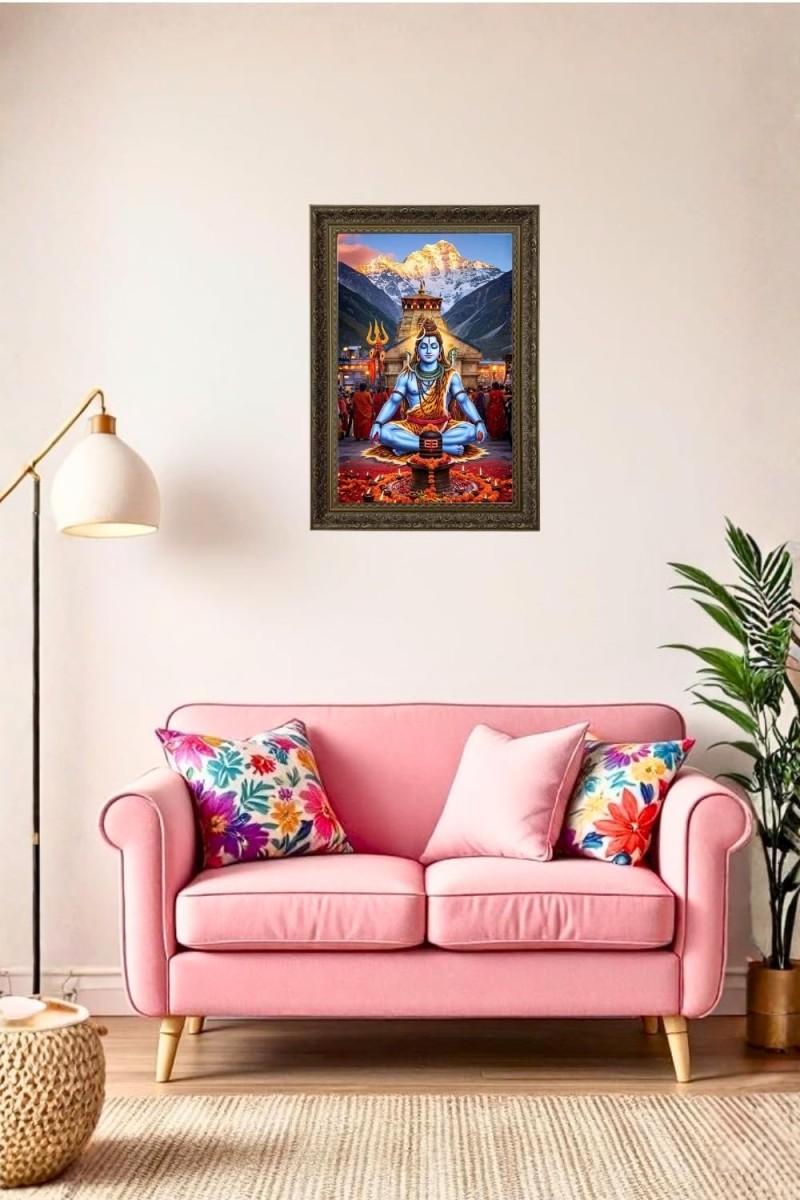 Vertical16X24 Inches Frame Big Photo Frame - 20x28 Inches For Home,Temple & Office Decoration (F10876)