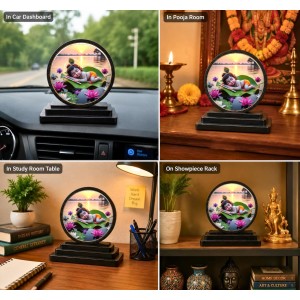Car Dashboard Wooden Bal Gopal Showpiece | 4 X 4.5 Inch Sublimation Printed Decorative Stand | 4 Mm MDF | Home Decor | Made in India (F33395) Car Dashboard Wooden Bal Gopal Showpiece | 4 X 4.5 Inch Sublimation Printed Decorative Stand | 4 Mm MDF | Home Decor | Made in India (F33395)