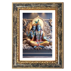 Krishna Decorative Photo Frame With White Mount | Premium Wall & Tabletop Picture Frame | Home, Office & Temple Decoration | 10x14 Inch (Pack Of 1) (F31574) Krishna Decorative Photo Frame With White Mount | Premium Wall & Tabletop Picture Frame | Home, Office & Temple Decoration | 10x14 Inch (Pack Of 1) (F31574)