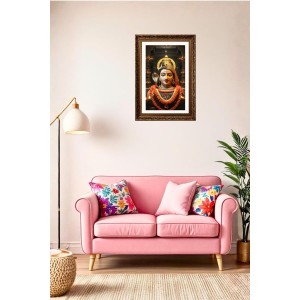Vertical16X24 Inches Frame Big Photo Frame - 20x28 Inches For Home,Temple & Office Decoration (F10922)