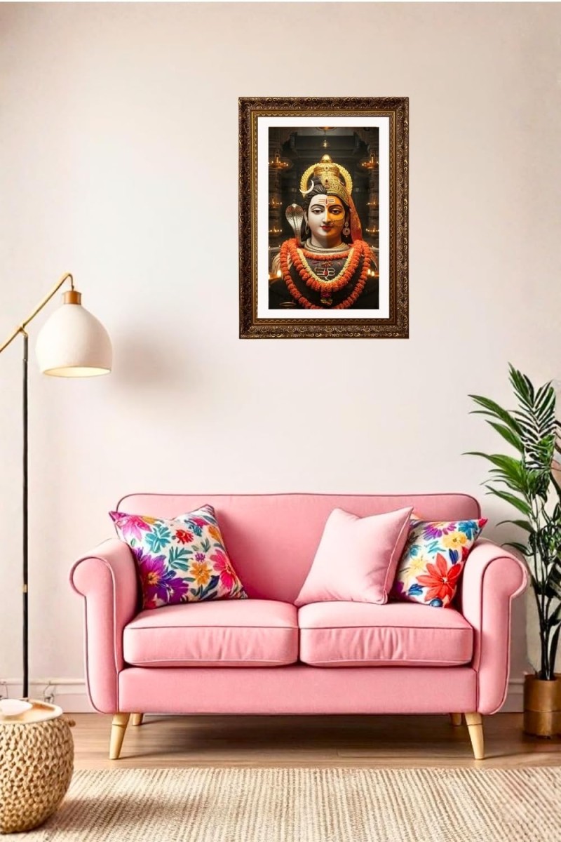 Vertical16X24 Inches Frame Big Photo Frame - 20x28 Inches For Home,Temple & Office Decoration (F10922)
