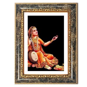 Sant Mirabai Decorative Photo Frame With White Mount | Premium Wall & Tabletop Picture Frame | Home, Office & Temple Decoration | 10x14 Inch (Pack Of 1) (F31281) Sant Mirabai Decorative Photo Frame With White Mount | Premium Wall & Tabletop Picture Frame | Home, Office & Temple Decoration | 10x14 Inch (Pack Of 1) (F31281)