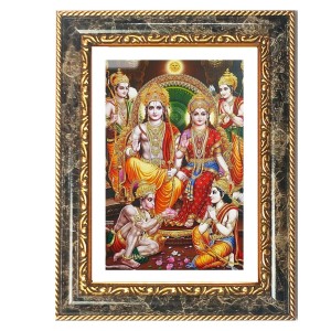 Ram Darbar Decorative Photo Frame With White Mount | Premium Wall & Tabletop Picture Frame | Home, Office & Temple Decoration | 8x12 Inch (Pack Of 1) (F33121) Ram Darbar Decorative Photo Frame With White Mount | Premium Wall & Tabletop Picture Frame | Home, Office & Temple Decoration | 8x12 Inch (Pack Of 1) (F33121)