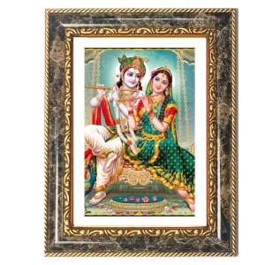 Radhaa Krishna Decorative Photo Frame With White Mount | Premium Wall & Tabletop Picture Frame | Home, Office & Temple Decoration | 12x16 Inch (Pack Of 1) (F33077) Radhaa Krishna Decorative Photo Frame With White Mount | Premium Wall & Tabletop Picture Frame | Home, Office & Temple Decoration | 12x16 Inch (Pack Of 1) (F33077)