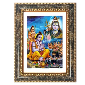 Ram Darbar Decorative Photo Frame With White Mount | Premium Wall & Tabletop Picture Frame | Home, Office & Temple Decoration | 12x16 Inch (Pack Of 1) (F33127) Ram Darbar Decorative Photo Frame With White Mount | Premium Wall & Tabletop Picture Frame | Home, Office & Temple Decoration | 12x16 Inch (Pack Of 1) (F33127)