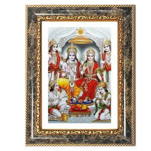 Ram Darbar Decorative Photo Frame With White Mount | Premium Wall & Tabletop Picture Frame | Home, Office & Temple Decoration | 12x16 Inch (Pack Of 1) (F33122) Ram Darbar Decorative Photo Frame With White Mount | Premium Wall & Tabletop Picture Frame | Home, Office & Temple Decoration | 12x16 Inch (Pack Of 1) (F33122)