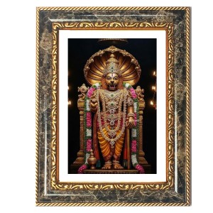 Narasimha Decorative Photo Frame With White Mount | Premium Wall & Tabletop Picture Frame | Home, Office & Temple Decoration | 8x12 Inch (Pack Of 1) (F32367) Narasimha Decorative Photo Frame With White Mount | Premium Wall & Tabletop Picture Frame | Home, Office & Temple Decoration | 8x12 Inch (Pack Of 1) (F32367)