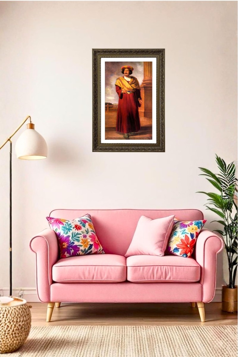 Vertical16X24 Inches Frame Big Photo Frame - 20x28 Inches For Home,Temple & Office Decoration (F10820)