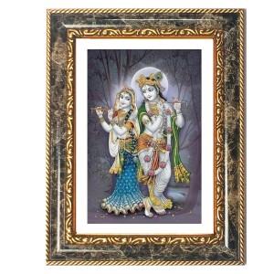 Radhaa Krishna Decorative Photo Frame With White Mount | Premium Wall & Tabletop Picture Frame | Home, Office & Temple Decoration | 8x12 Inch (Pack Of 1) (F32670) Radhaa Krishna Decorative Photo Frame With White Mount | Premium Wall & Tabletop Picture Frame | Home, Office & Temple Decoration | 8x12 Inch (Pack Of 1) (F32670)