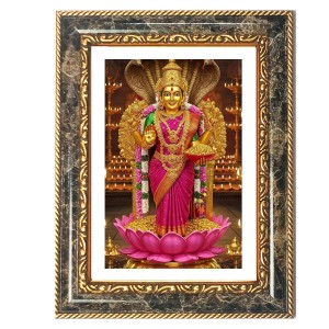 Goddess Lakshmi Decorative Photo Frame With White Mount | Premium Wall & Tabletop Picture Frame | Home, Office & Temple Decoration | 8x12 Inch (Pack Of 1) (F31250) Goddess Lakshmi Decorative Photo Frame With White Mount | Premium Wall & Tabletop Picture Frame | Home, Office & Temple Decoration | 8x12 Inch (Pack Of 1) (F31250)