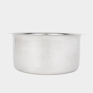 1.6 L Stainless Steel Patila, 3.5 X 8 in (Pack of 1) 1.6 L Stainless Steel Patila, 3.5 X 8 in (Pack of 1)