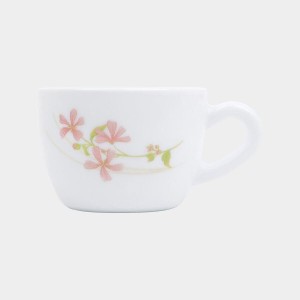 Hitech Sales 145 ml Opalware Cup & Saucer Set White | Microwave Safe Ceramic Cup | Ideal for Daily Use Hitech Sales 145 ml Opalware Cup & Saucer Set White | Microwave Safe Ceramic Cup | Ideal for Daily Use