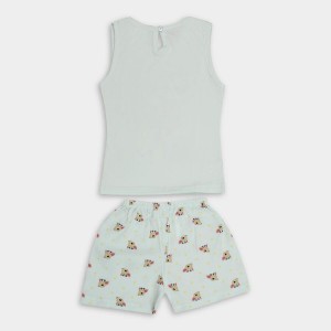 Infant Girls' 100% Cotton Short Set – Soft Breathable Summer Outfit for Baby and Toddler Girls, 2-Piece Clothing Set (Light Green, 0-6 Months) Infant Girls' 100% Cotton Short Set – Soft Breathable Summer Outfit for Baby and Toddler Girls, 2-Piece Clothing Set (Light Green, 0-6 Months)