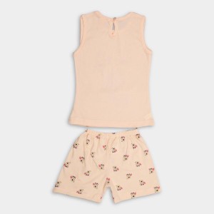 Infant Girls' 100% Cotton Short Set – Soft Breathable Summer Outfit for Baby and Toddler Girls, 2-Piece Clothing Set (Peach, 0-6 Months) Infant Girls' 100% Cotton Short Set – Soft Breathable Summer Outfit for Baby and Toddler Girls, 2-Piece Clothing Set (Peach, 0-6 Months)