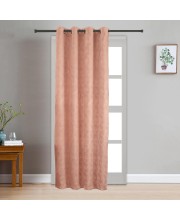 Home Beautiful Brown Polyester Curtain - (M2740) Home Beautiful Brown Polyester Curtain - (M2740)
