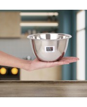 1.5 L Stainless Steel Bowl, 4.5 X 7.2 in (Pack of 1) 1.5 L Stainless Steel Bowl, 4.5 X 7.2 in (Pack of 1)