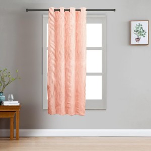 Home Beautiful 5 ft. Rust Polyester Curtain - (M2797) Home Beautiful 5 ft. Rust Polyester Curtain - (M2797)