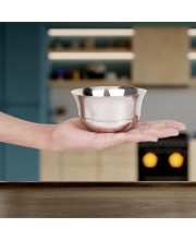 370 ml Stainless Steel Serving Bowl, 1 1.5 cm Dia. (Pack of 1) 370 ml Stainless Steel Serving Bowl, 1 1.5 cm Dia. (Pack of 1)