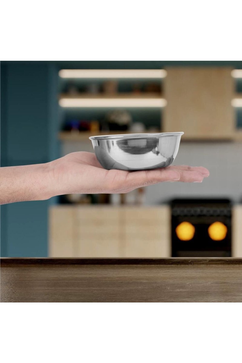 270 ml Stainless Steel Bowl, 4.5 X 11.5 cm (Pack of 1)