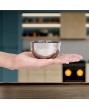 250 ml Stainless Steel Serving Bowl, 9 cm Dia. (Pack of 1)