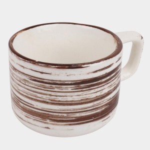 Hitech Sales 120 ml Stoneware Cup White | Microwave Safe Ceramic Cup | Ideal for Daily Use Hitech Sales 120 ml Stoneware Cup White | Microwave Safe Ceramic Cup | Ideal for Daily Use