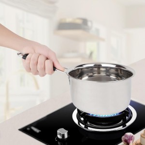 1.7 L Stainless Steel Saucepan, 3.5 X 6.7 in (Pack of 1) 1.7 L Stainless Steel Saucepan, 3.5 X 6.7 in (Pack of 1)