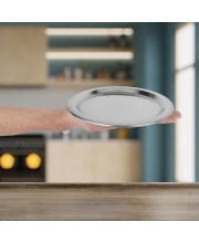 Stainless Steel Multipurpose Lid, 7 in Dia. (Pack of 1)