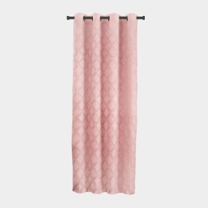 Home Beautiful 5 ft. Pink Polyester Curtain - (M2794) Home Beautiful 5 ft. Pink Polyester Curtain - (M2794)