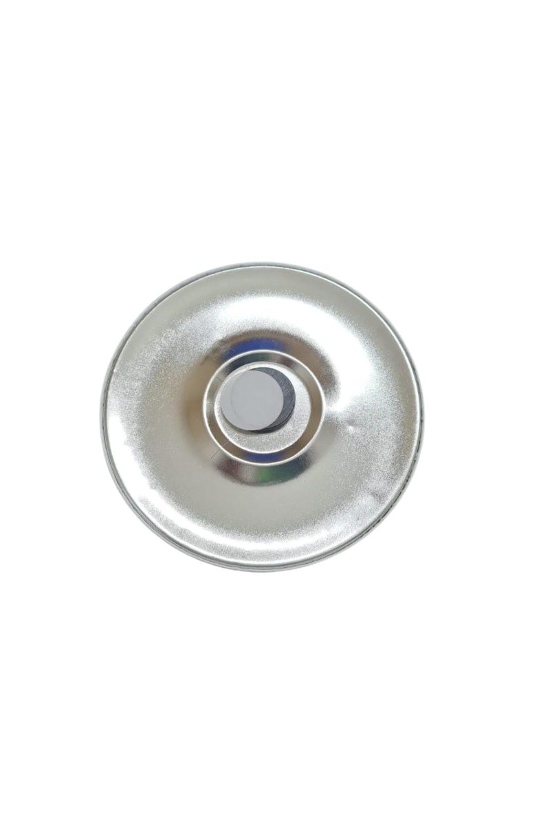 Stainless Steel Round Radha Krishna Fridge Magnet | Devotional & Decorative Magnet for Refrigerator | Pack of 1