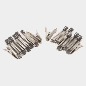 Steel Cloth Clips-Set of 15, 1 2