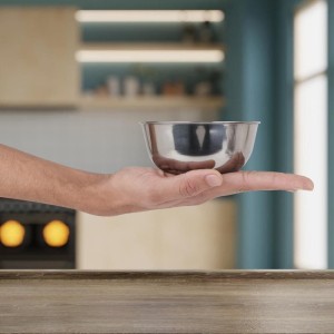Stainless Steel Bowl, 4.5 X 5.5 in (Pack of 1) Stainless Steel Bowl, 4.5 X 5.5 in (Pack of 1)