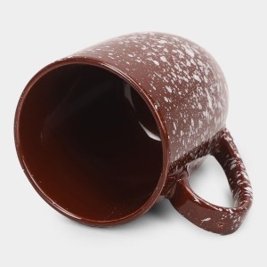 Hitech Sales 300 ml Brown Stoneware Mug Brown | Microwave Safe Ceramic Cup | Ideal for Daily Use Hitech Sales 300 ml Brown Stoneware Mug Brown | Microwave Safe Ceramic Cup | Ideal for Daily Use