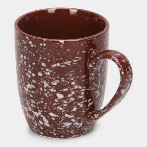 Hitech Sales 300 ml Brown Stoneware Mug Brown | Microwave Safe Ceramic Cup | Ideal for Daily Use Hitech Sales 300 ml Brown Stoneware Mug Brown | Microwave Safe Ceramic Cup | Ideal for Daily Use