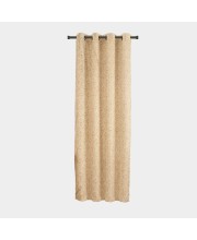Home Beautiful 7ft. Light Beige Printed Eyelet Curtains - (M2756) Home Beautiful 7ft. Light Beige Printed Eyelet Curtains - (M2756)