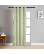 Home Beautiful 7ft. Light Green Polyester Curtain - (M2747) Home Beautiful 7ft. Light Green Polyester Curtain - (M2747)
