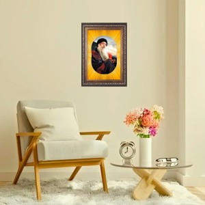 Oshoo Spiritual Guru Digital Photo In Designer Frame, Size 8x12 Inch | Hindu Religious Picture For Home Temple, Office & Gift | Wall Art & Pooja Decor (F10457) Oshoo Spiritual Guru Digital Photo In Designer Frame, Size 8x12 Inch | Hindu Religious Picture For Home Temple, Office & Gift | Wall Art & Pooja Decor (F10457)