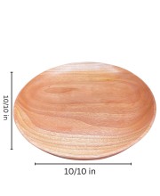 Round Segun Wood Serving Plate – 10 x 10 Inch | Natural Handcrafted Wooden Platter for Dining, Kitchen & Home Decor Round Segun Wood Serving Plate – 10 x 10 Inch | Natural Handcrafted Wooden Platter for Dining, Kitchen & Home Decor