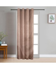 Home Beautiful 7ft. Pink Polyester Curtain - (M2726) Home Beautiful 7ft. Pink Polyester Curtain - (M2726)