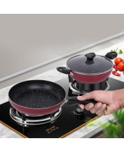 1 L Frypan, 1.5 L Kadhai Non-Stick Cook & Serveware - (M1413) 1 L Frypan, 1.5 L Kadhai Non-Stick Cook & Serveware - (M1413)