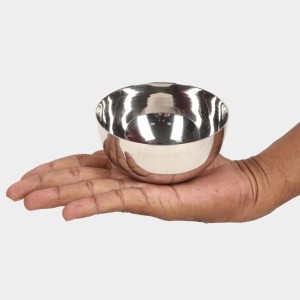 300 ml Stainless Steel Serving Bowl, 1 0 X 4.5 cm (Pack of 1)